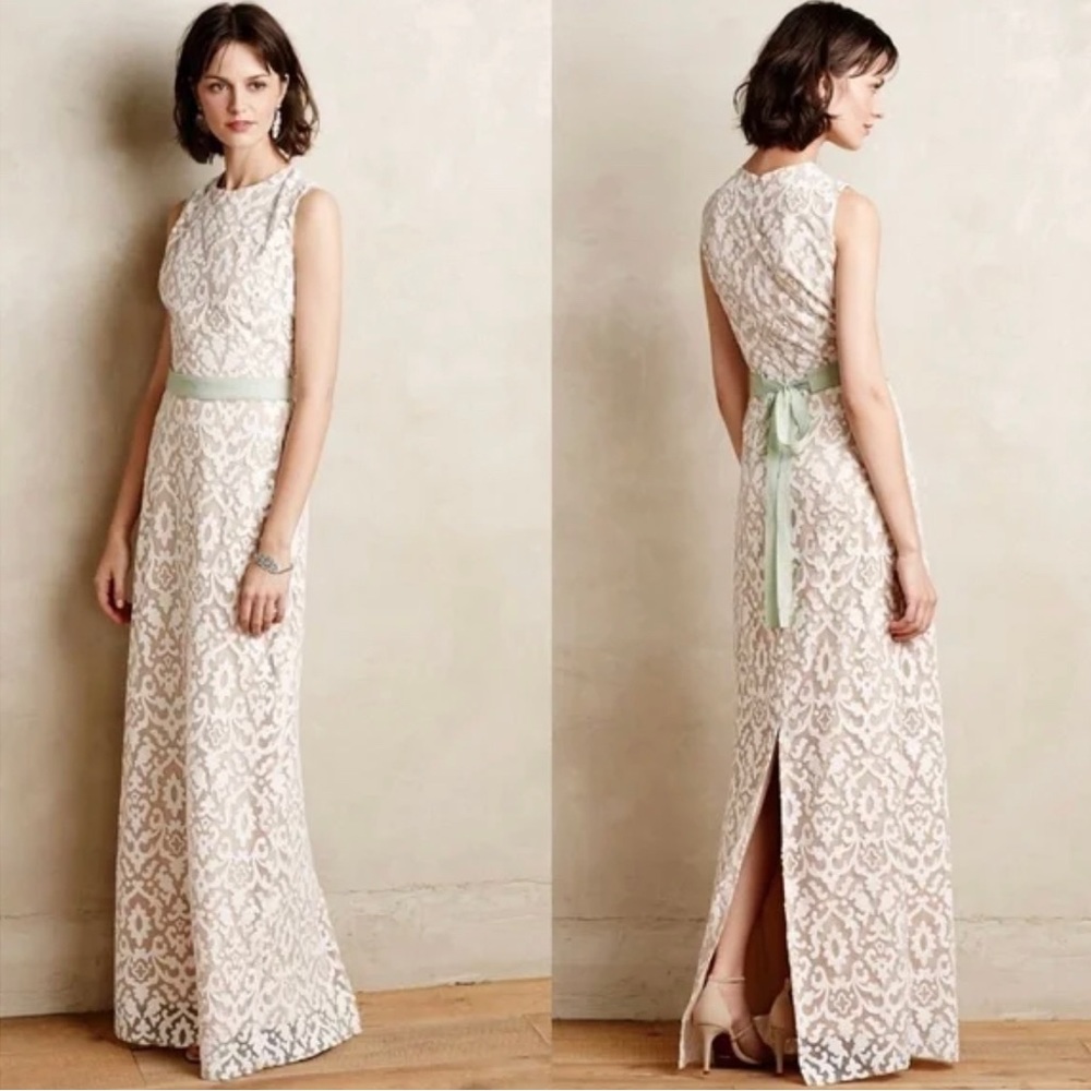 Korovilas white leather lace